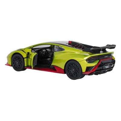 Metalinis automobilis 1:32 „Lamborghini Huracan STO“ žalias „RASTAR“ - 4