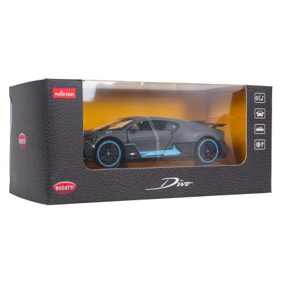 Metalinis automobilis 1:32 „Bugatti Divo“ pilkas „RASTAR“ - 8