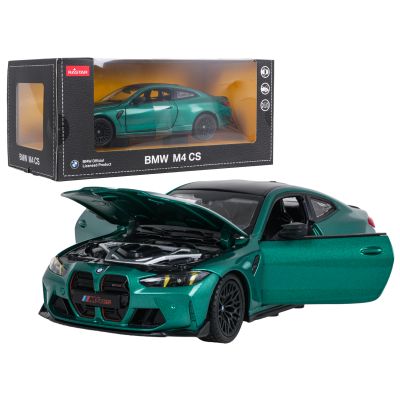 Metalinis automobilis 1:24 BMW M4 CS žalias „RASTAR“