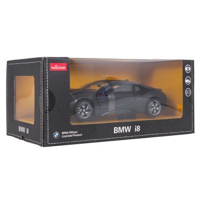 Metalinis automobilis 1:24 BMW i8 juodas „RASTAR“ - 6