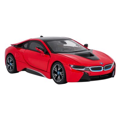Metalinis automobilis 1:24 BMW i8 raudonas „RASTAR“ - 2