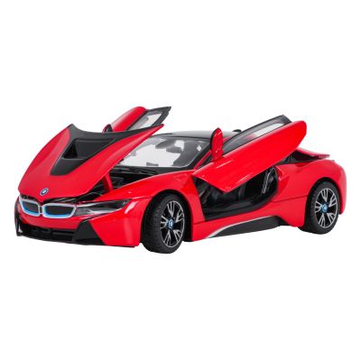 Metalinis automobilis 1:24 BMW i8 raudonas „RASTAR“ - 3