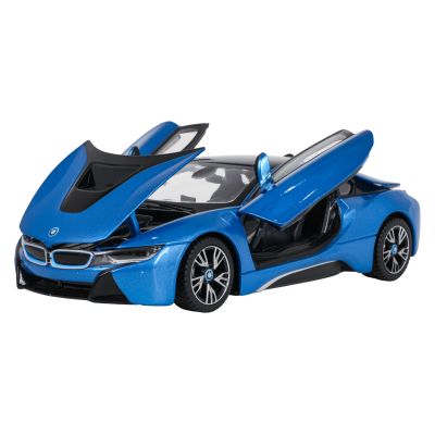 Metalinis automobilis 1:24 BMW i8 mėlynas „RASTAR“ - 3