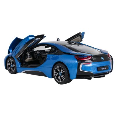 Metalinis automobilis 1:24 BMW i8 mėlynas „RASTAR“ - 4