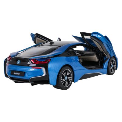 Metalinis automobilis 1:24 BMW i8 mėlynas „RASTAR“ - 5