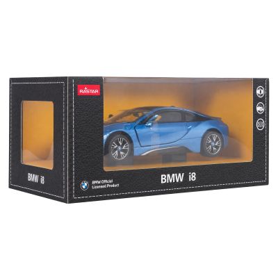 Metalinis automobilis 1:24 BMW i8 mėlynas „RASTAR“ - 6