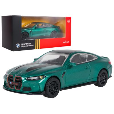 Metalinis automobilis 1:43 BMW M4 CS žalias „RASTAR“