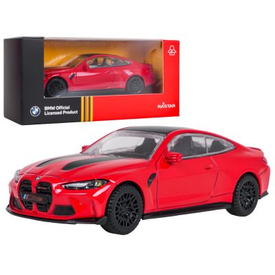 Metalinis automobilis 1:43 BMW M4 CS raudonas „RASTAR“
