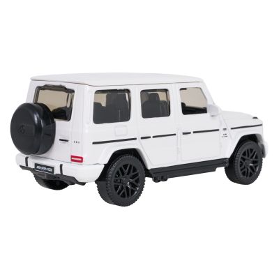 Metalinis automobilis 1:43 „Mercedes AMG G63“ baltas „RASTAR“ - 5