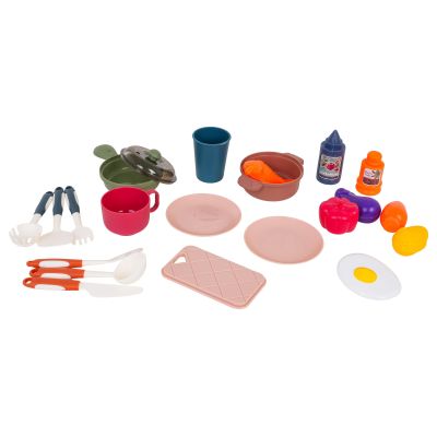Virtuvė su šviesos ir garso funkcija Rausva