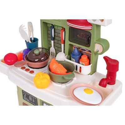 Kitchen with Light and Sound Function Green