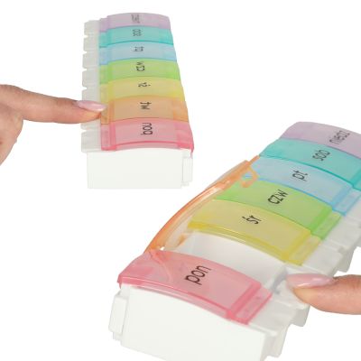 Savaitės tablečių organizatorius dėžutė 7 dienų PL - 2