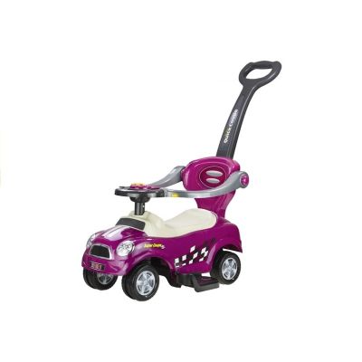 Kupė tipo automobilis su rankiniu valdymu ir tėvų rankena – violetinis - 2