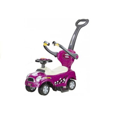 Kupė tipo automobilis su rankiniu valdymu ir tėvų rankena – violetinis - 3