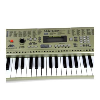 MQ807 muzikinė klaviatūra pianinas su USB įvesties mikrofonu - 5