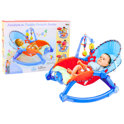 Spalvinga supamoji kėdė naujagimiui