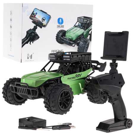 RC valdomas FPV automobilis su kamera