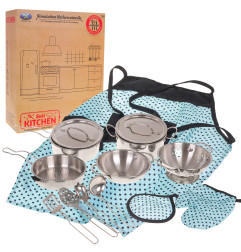 Set of Metal Pots + Accessories 13pcs.