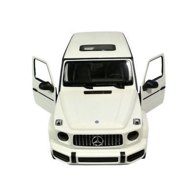 RC valdomas „Mercedes G63 Rastar“ visureigis, baltas, 1:14 - 3
