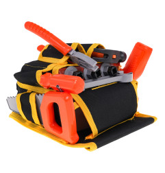 Vaikiškas meistro įrankių rinkinys su krepšiu ant diržo