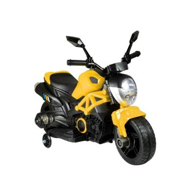 Elektrinis vaikiškas motociklas GTM1188, geltonas