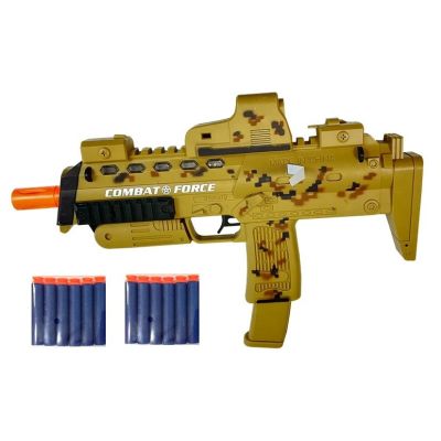Karinis žaislų rinkinys: minkštų kulkų pistoletai MP7 - 2