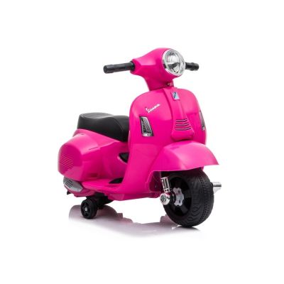 Rožinis elektrinis motoroleris „Vespa GTS 300 Mini“