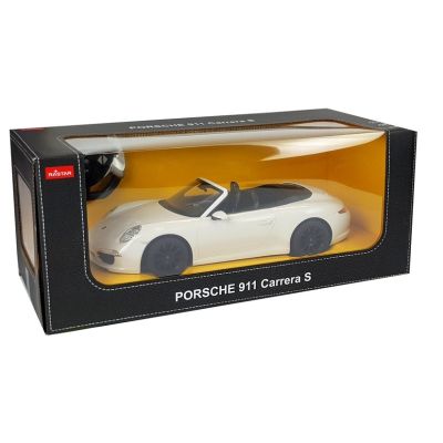 „Porsche 911 Carrera S“ nuotoliniu būdu valdomas RC automobilis „Rastar“, baltas, 1:12 - 9