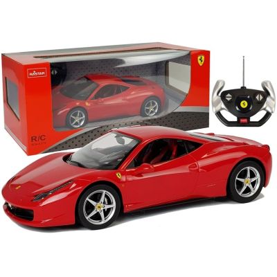 Automobilis R/C „Ferrari Italia Rastar“, mastelis 1:14, raudonas