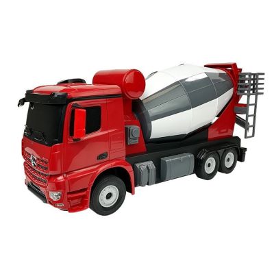 Automobilis su nuotolinio valdymo pultu „Mercedes-Benz Arocs Rastar“, mastelis 1:14, raudonas - 6