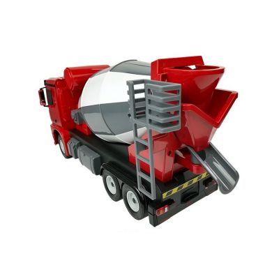 Automobilis su nuotolinio valdymo pultu „Mercedes-Benz Arocs Rastar“, mastelis 1:14, raudonas - 7