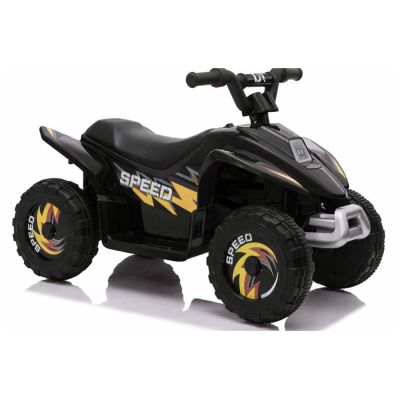 Elektrinis keturratis motociklas „XMX612“, juodos spalvos