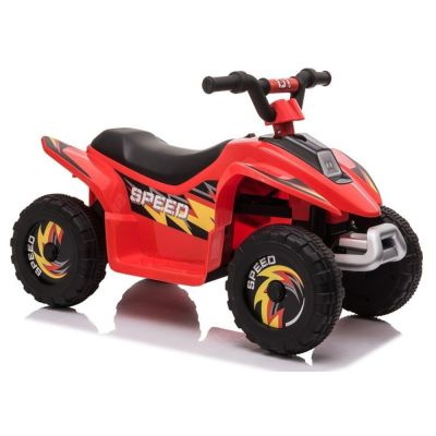 Elektrinis keturratis motociklas „XMX612“, raudonas