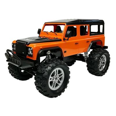 RC valdomas automobilis „Land Rover Defender“, oranžinis 1:14 - 2