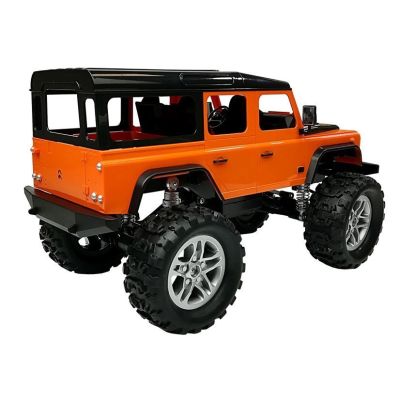 RC valdomas automobilis „Land Rover Defender“, oranžinis 1:14 - 4