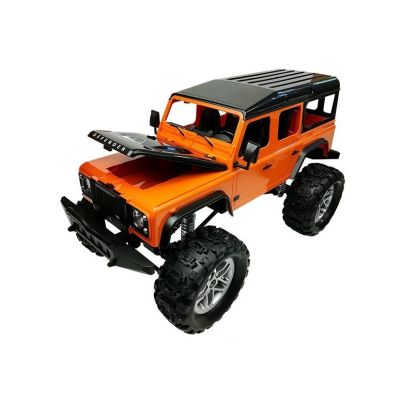 RC valdomas automobilis „Land Rover Defender“, oranžinis 1:14 - 6