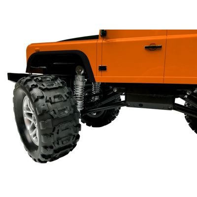 RC valdomas automobilis „Land Rover Defender“, oranžinis 1:14 - 7