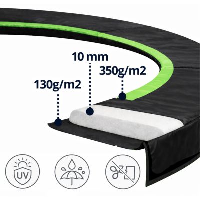 Pavasarinis dangtis batutui „Trampoline 10ft LEAN SPORT PRO“ - 3