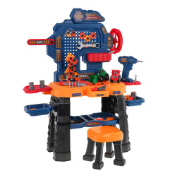 Vaikiškas meistro įrankių stalas 184vnt.