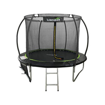 „LEAN Sport Max“ 10 pėdų batutas, juodos ir žalios spalvos