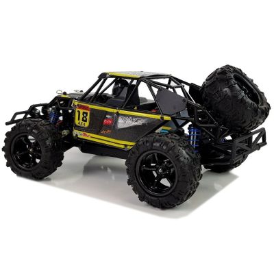 RC valdomas visureigis „Buggy“ 1:18, geltonas, ENOZE 9303E, 45 km/h - 3