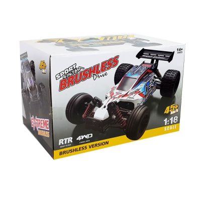RC valdomas visureigis „Buggy“ 1:18, geltonas, ENOZE 9303E, 45 km/h - 7
