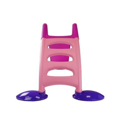 Garden Slide for Children 3-Step Ladder Pink 130cm 424 - 4