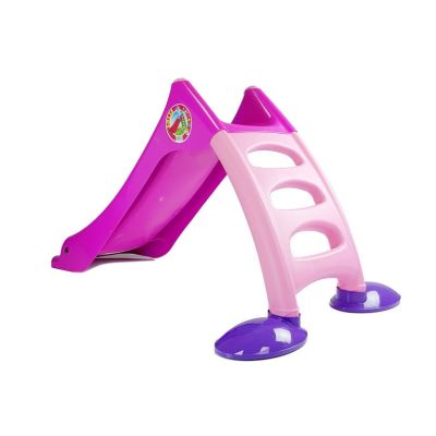 Garden Slide for Children 3-Step Ladder Pink 130cm 424 - 5