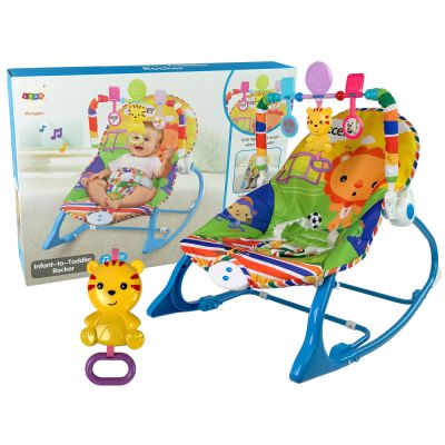 Sūpynės-kėdė „2-in-1“ su garsais ir vibracija