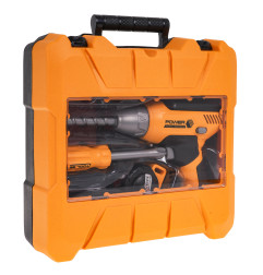 Vaikiškas meistro įrankių rinkinys su atsuktuvu