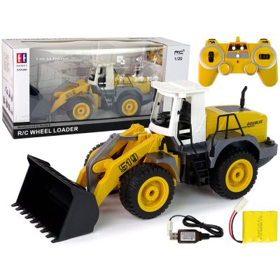 RC valdomas ekskavatorius 1:20 su kėlimo svirtimi
