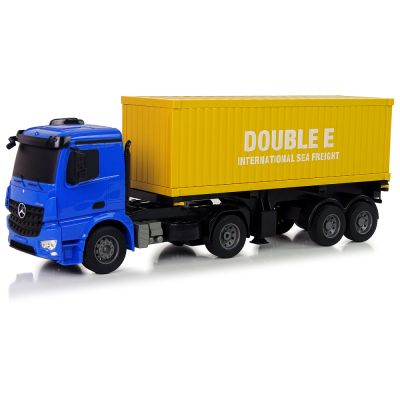 Didelis RC valdomas sunkvežimis „Mercedes Arocs Blue“ 1:20 58 cm ilgio - 2