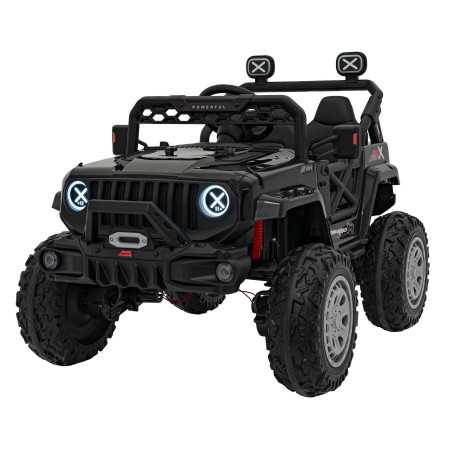 Vaikiškas Elektromobilis OFF ROAD, Juodas