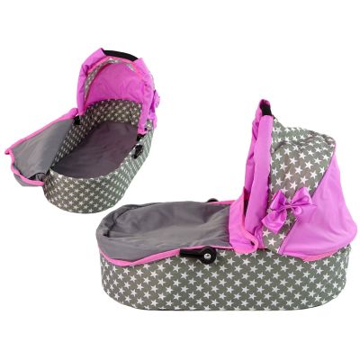 „Baby Doll“ vežimėlis „2-in-1“ su lopšiu rožinis - 9